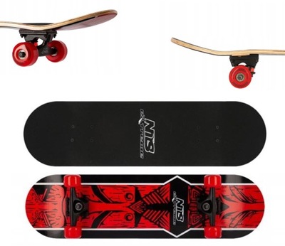Deskorolka skateboard młodzieżowa drewniana profilowana CR3108SA Aztec Nils