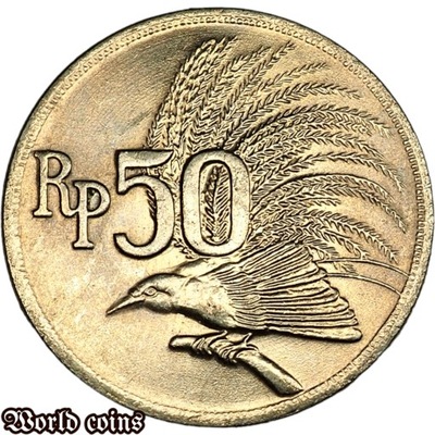 50 RUPIAH 1971 INDONEZJA