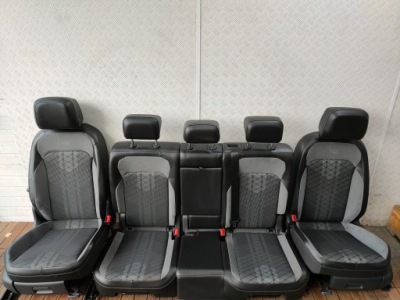 Vw tiguan 2 5na рестайлинг  20-24 сиденья заднее сиденье обшивки обивка комплект  r-line европа фото №1