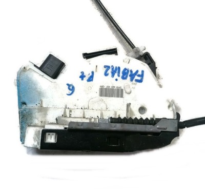 Skoda fabia ii замок правый задняя 1s4839016c фото №1