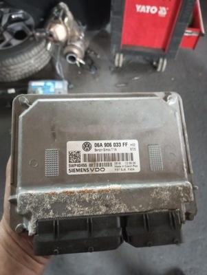 ECU VW AUDI SEAT SKODA 1.6 06A906033FF 5WP40455 02