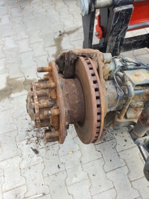 Stralis 450 ступица задняя задний  r22,5 10 шпилька фото №1