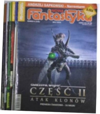 Nowa Fantastyka nr 1-12 z 2002 roku