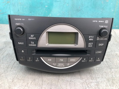 Toyota rav4 iii радіо cd оригінальні 86120-42220 фото №1