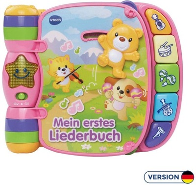 Vtech Baby 166754 Moja Pierwsza Książka Muzyczna