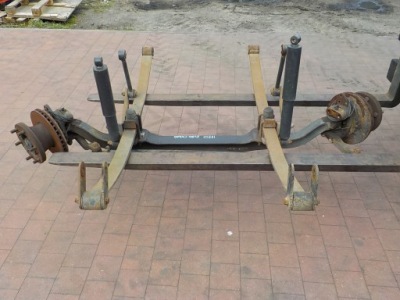 Iveco eurocargo 02-12 балка os передняя рессоры фото №1