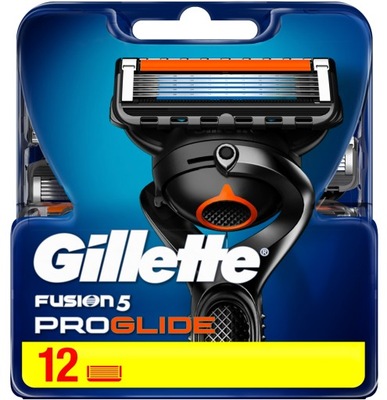 12x Ostrza do golenia Gillette Fusion 5 Proglide