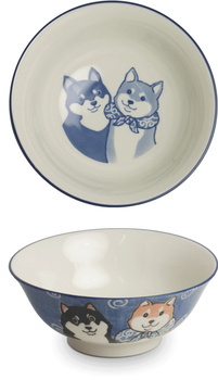 MISKA DO ZUP JAPOŃSKICH RAMEN CERAMICZNA SHIBA BLUE