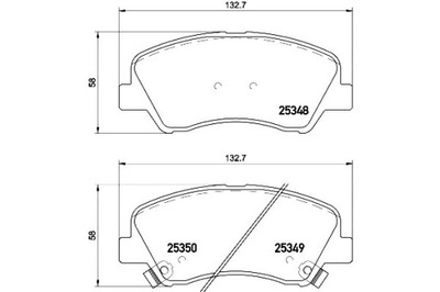 КОЛОДКИ ГАЛЬМІВНІ HELLA PAGID 58101C8A00 581014LA00