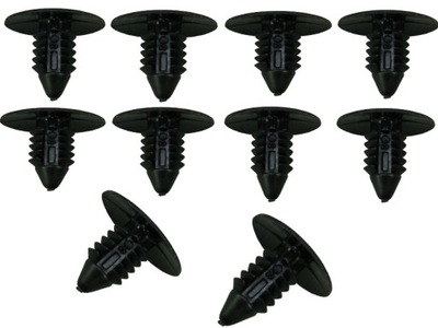 10x клипса шумоизоляция капот двигателя renault dacia фото №1