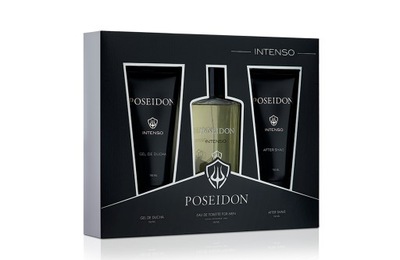 POSEIDON INTENSE MAN ZESTAW EDT 150ML+ AS 150ML+ ŻEL 150ML