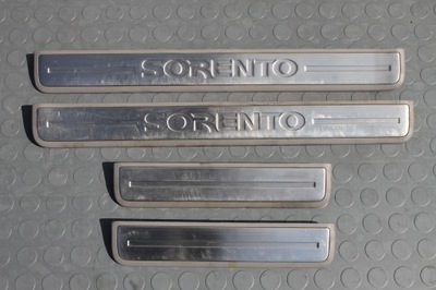 Молдинг накладки накладка порог kia sorento 02-09 фото №1