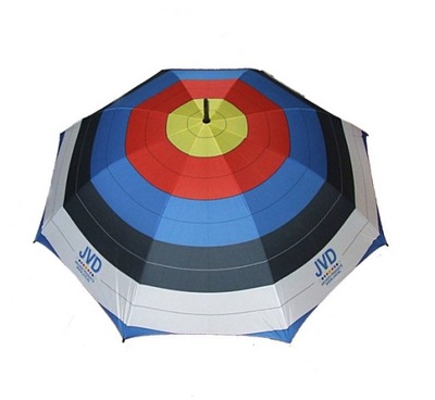 Parasol parasolka łucznicza z wizerunkiem tarczy