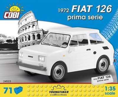 Klocki 24523 COBI Cars 1972 Fiat Prima Serie