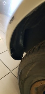 Audi a4 b5 fl 99-01 підкрилок задня праве фото №1