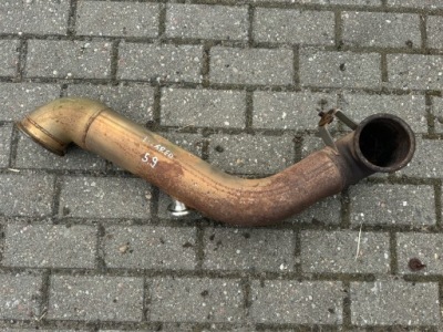 Труба выхлопная глушителя катализатора 5.9 iveco eurocargo фото №1