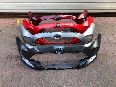 Toyota yaris iv бампер передний фото №1