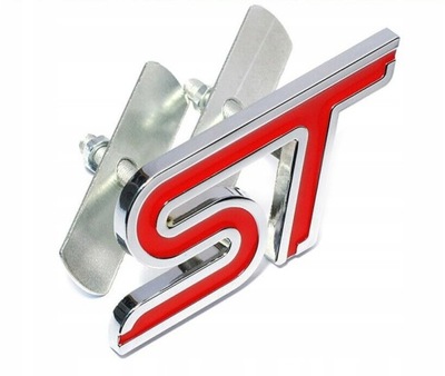 FORD ST EMBLEMAT ZNACZEK METALOWY LOGO W GRILL