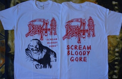 Death Scream Bloody Gore Orginał Koszulka Official Death Metal Schuldiner L
