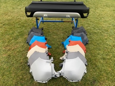 Бампер renault captur уголок разные цвета фото №1