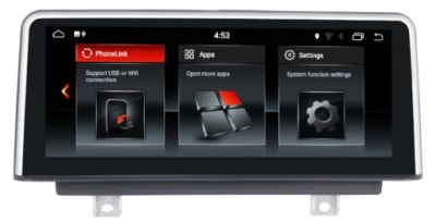 Радіо навігація bmw 3 f30 f31 f34 android 10+kam фото №1