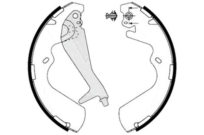 Brembo тормозные колодки тормозные hyundai galloper ii h-1 h фото №1