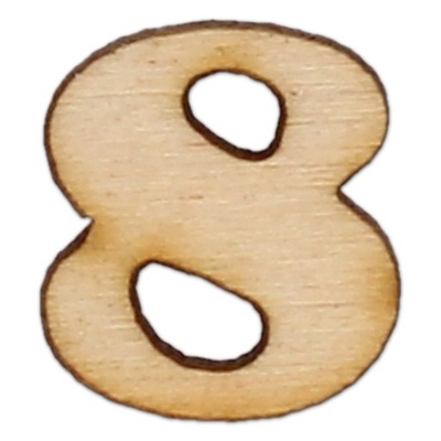 C8 Mała cyferka 8