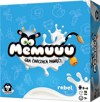 MEMUUU gra planszowa wydawnictwa REBEL polska wersja językowa NOWA