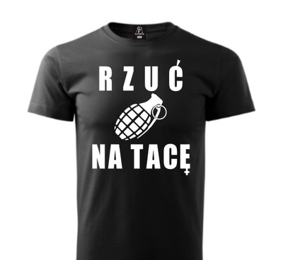 KOSZULKA NONAME " RZUĆ NA TACĘ " 3XL