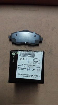 E.t.f. 12-0915 гальмівні колодки гальмівні opel combo фото №1