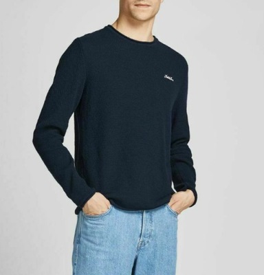 JACK&JONES SWETER MĘSKI REGULAR DZIENINA M AAA