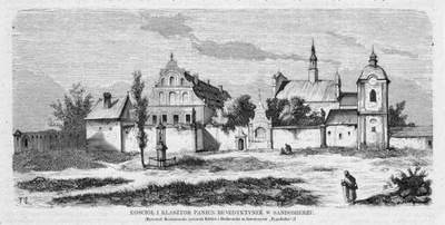 Sandomierz. Kościół i klasztor Panien Benedyktynek