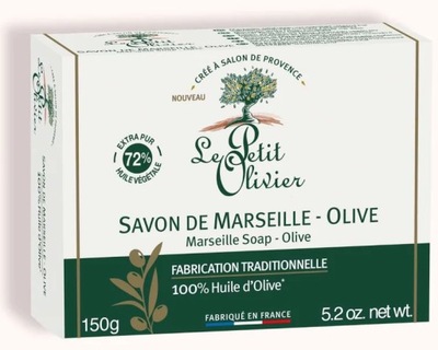 Mydło Marsylskie Le Petit Olivier 100% oliwa z oliwek 150 g