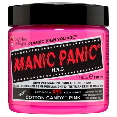 Manic Panic Classic Cotton Candy Pink farba do włosów 118 ml
