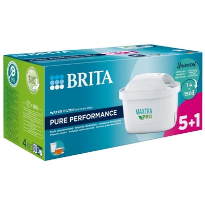 Filtr Brita Maxtra Pro Pure Performance do dzbanek filtrujący Brita 6x