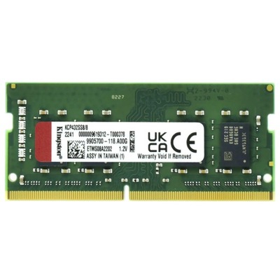 PAMIĘĆ RAM KINGSTON 8GB DDR4/PC4 3200MHZ SODIMM