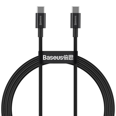 Kabel USB-C / USB-C, Baseus, 20V 5A 100W, 1m