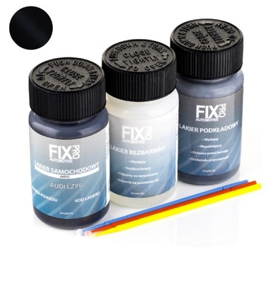 FIXPRO COLOR AUTO AUDI LZ9V + BRIDA + BEZBARWNY 50ML  