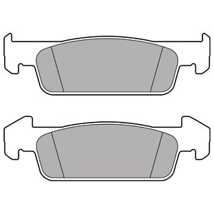 КОЛОДКИ ГАЛЬМІВНІ DELPHI LP2663 + В ПОДАРУНОК