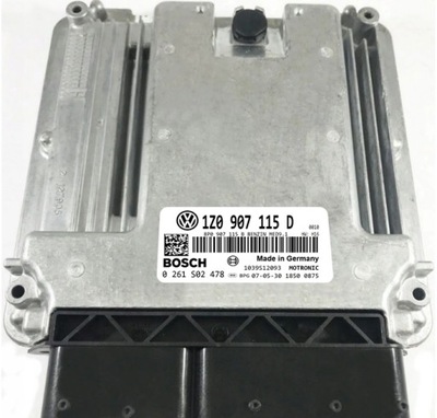 ECU SKODA OCTAVIA 2.0 MED9.1 1Z0907115D 0261S02478 