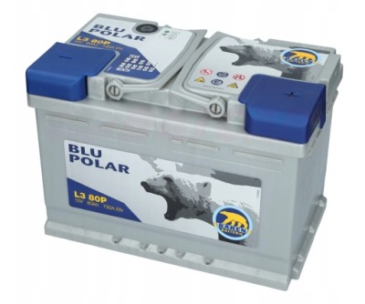 Аккумулятор автомобильный 12v 80ah 730a do fiat фото №1