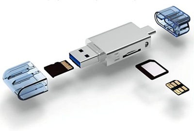 Czytnik kart CY USB typu C