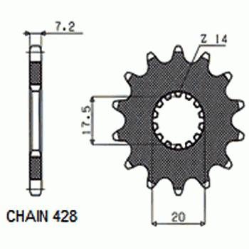 KRUMPLIARATIS SUNSTAR YAMAHA LARGE WHEEL SUNSTAR SUNF226 