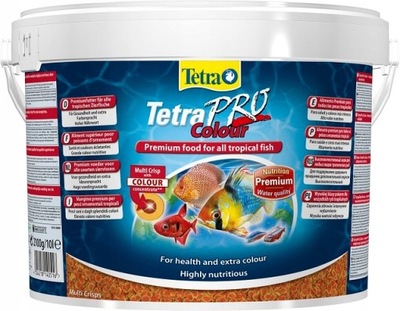 TETRA PRO Colour 10L POKARM WYBARWIA WIADRO