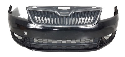 Skoda rapid 12-17 бампер перед передній 5ja807221f фото №1