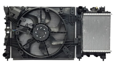 Комплект радиатор + вентилятор renault clio v captur ii 1.5 dci 21410f270a фото №1