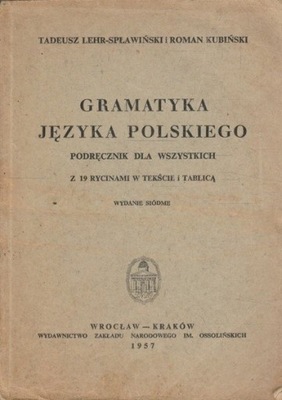 Gramatyka języka polskiego Podręcznik