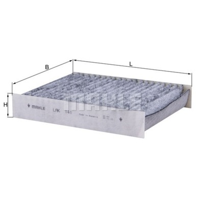 Фільтр вугільний alfa romeo 147 156 gt 97-10 фото №1