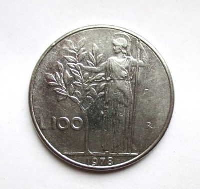 100 Lirów 1978 r. Italia