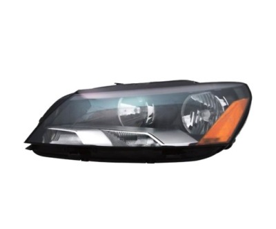 Лампа передняя vw passat b7 usa type 11- левая фото №1